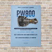 Thumbnail for PW800 vertical canvas print - no frame - light blue background