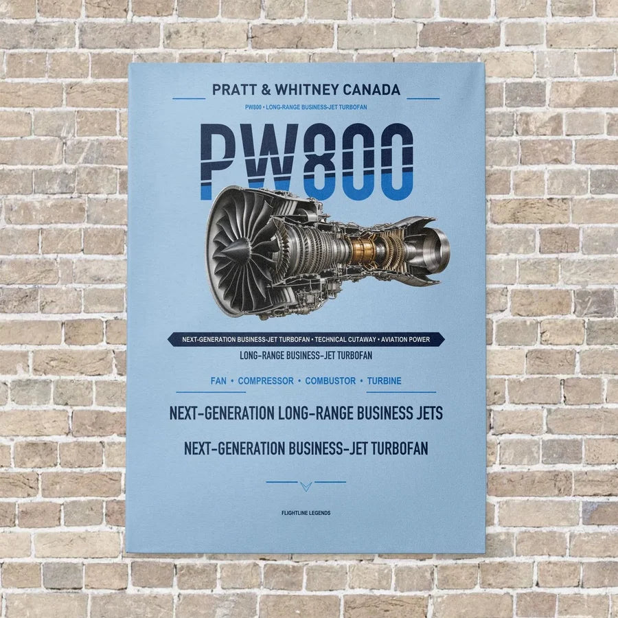 PW800 vertical canvas print - no frame - light blue background