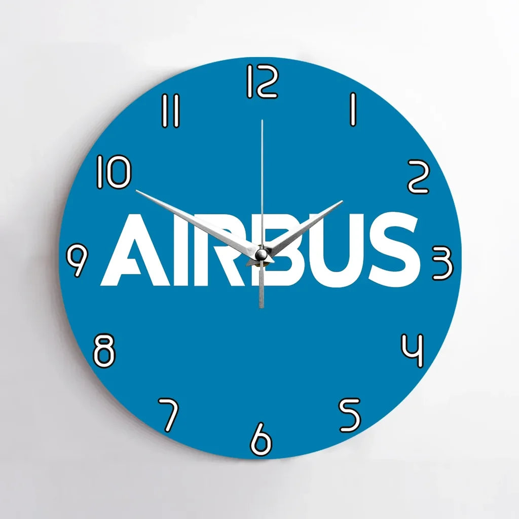 Airbus & Text Wall Clock - view 6