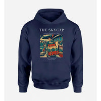 Thumbnail for VINTAGE G4101 - The Skycap - Premium Hoodie design on navyblue premium