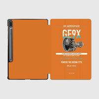 Thumbnail for GE9X design on orange samsung tablet tablet case