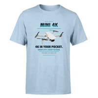 Thumbnail for DJI Mini 4K design on light blue single side