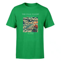 Thumbnail for VINTAGE G4019 - The Pole Flight - Premium T-Shirt design on green premium t shirt