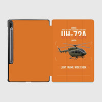 Thumbnail for Airbus UH-72A Lakota design on orange samsung tablet tablet case