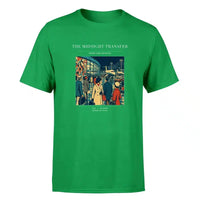 Thumbnail for VINTAGE G4117 - The Midnight Transfer - Premium T-Shirt design on green premium t shirt