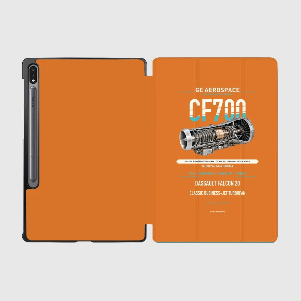 CF700 design on orange samsung tablet tablet case