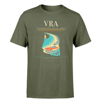 Thumbnail for Juan Gualberto Gómez Airport (VRA) T-Shirt single-side front print in Green Army | juan-gualberto-gómez-airport-vra-double-side-t-shirt