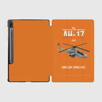 Thumbnail for Bell AH-1Z Viper design on orange samsung tablet tablet case