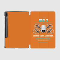 Thumbnail for DJI Neo 2 design on orange samsung tablet tablet case