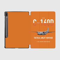 Thumbnail for Transall C-160D design on orange samsung tablet tablet case