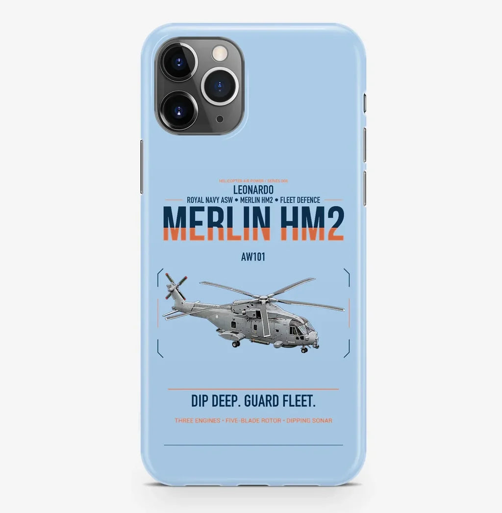 Leonardo AW101 Merlin HM2 design on light blue magsafe iphone case, for iPhone Pro Max