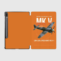 Thumbnail for Hawker Tempest Mk V design on orange samsung tablet tablet case