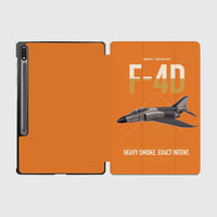 Thumbnail for F-4D Phantom II design on orange samsung tablet tablet case