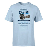 Thumbnail for CF6-50 design on light blue single side