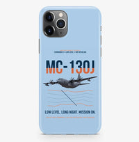 Thumbnail for MC-130J COMMANDO II design on light blue magsafe iphone case, for iPhone Pro Max