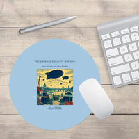Thumbnail for VINTAGE G4521 - The Barrage Balloon Morning - Designed Mouse Pads design on lightblue round