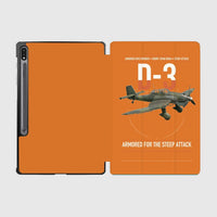 Thumbnail for Junkers Ju 87D-3 design on orange samsung tablet tablet case