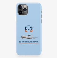 Thumbnail for E-3 Sentry AWACS design on light blue magsafe iphone case, for iPhone Pro Max