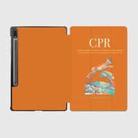 Thumbnail for Casper–Natrona County International Airport (CPR) design on orange samsung tablet tablet case