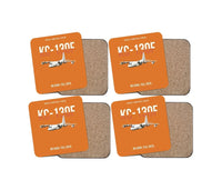 Thumbnail for KC-130F BuNo 149798 design on orange 4 pieces set coaster