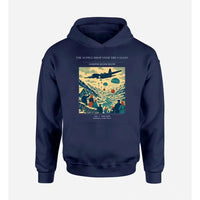 Thumbnail for VINTAGE G4512 - The Supply Drop Over The Valley - Premium Hoodie design on navyblue premium