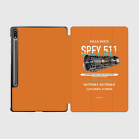 Thumbnail for SPEY 511 design on orange samsung tablet tablet case