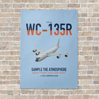 Thumbnail for WC-135R Constant Phoenix vertical canvas print - no frame - light blue background