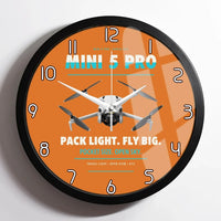 Thumbnail for DJI Mini 5 Pro design on orange framed wall clock