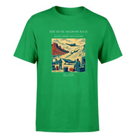 Thumbnail for VINTAGE G4334 - The Dune Shadow Race - Premium T-Shirt design on green premium t shirt