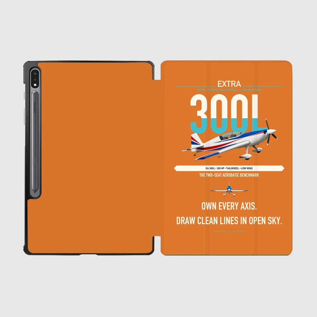 Extra 300L design on orange samsung tablet tablet case