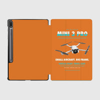 Thumbnail for DJI Mini 3 Pro design on orange samsung tablet tablet case