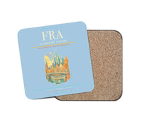 Thumbnail for Frankfurt Airport FRA Coaster 1-Piece - Light Blue