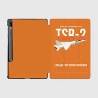 Thumbnail for BAC TSR-2 design on orange samsung tablet tablet case