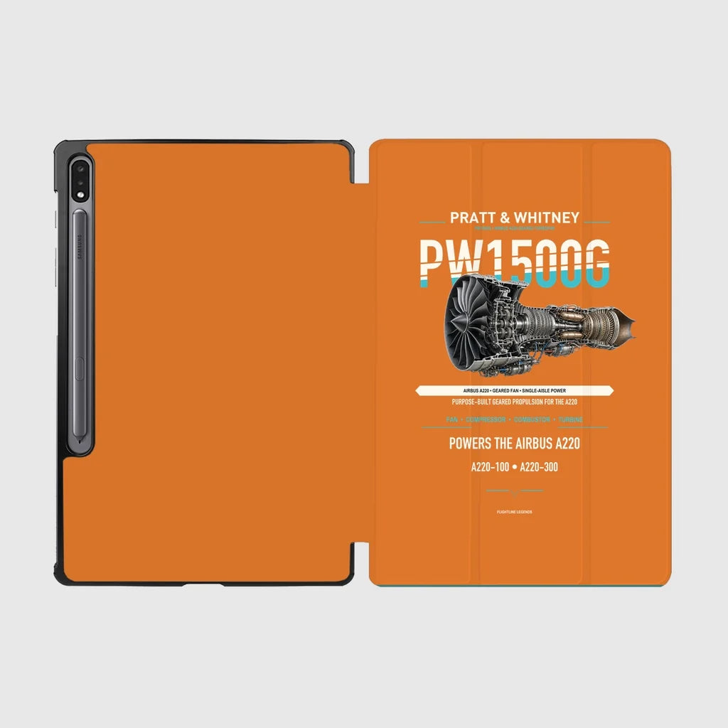 PW1500G design on orange samsung tablet tablet case