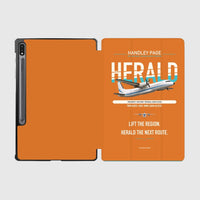 Thumbnail for Handley Page HPR.7 Dart Herald design on orange samsung tablet tablet case
