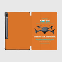Thumbnail for ACSL SOTEN design on orange samsung tablet tablet case