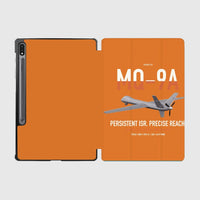 Thumbnail for MQ-9A Reaper design on orange samsung tablet tablet case