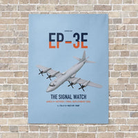 Thumbnail for EP-3E ARIES II vertical canvas print - no frame - light blue background