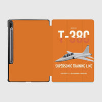 Thumbnail for T-38C Talon design on orange samsung tablet tablet case