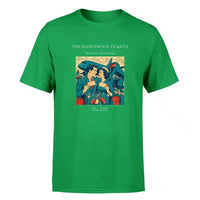 Thumbnail for VINTAGE G4227 - The Honeymoon Tickets - Premium T-Shirt design on green premium t shirt
