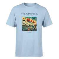 Thumbnail for VINTAGE G4136 - The Windsock - Premium T-Shirt design on lightblue premium
