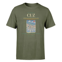 Thumbnail for Cusco Airport (CUZ) Premium T-Shirt Green Army