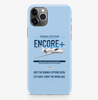 Thumbnail for Cessna Citation Encore+ design on light blue magsafe iphone case, for iPhone Pro Max