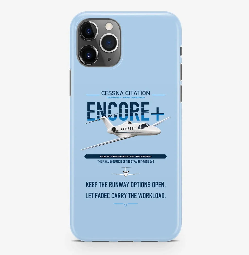 Cessna Citation Encore+ design on light blue magsafe iphone case, for iPhone Pro Max