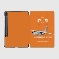 Thumbnail for Kawasaki C-2 design on orange samsung tablet tablet case