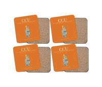 Thumbnail for Netaji Subhash Chandra Bose International Airport Kolkata CCU - Hooghly Letterpress Rain - Orange