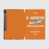 Thumbnail for Tecnam P-Mentor design on orange samsung tablet tablet case