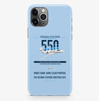 Thumbnail for Cessna Citation 550 - Citation II design on light blue magsafe iphone case, for iPhone Pro Max