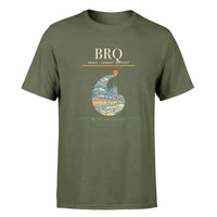 Thumbnail for Brno Airport (BRQ) Premium T-Shirt Green Army