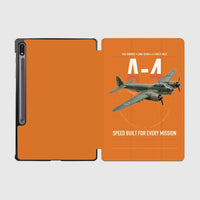 Thumbnail for Junkers Ju 88A-4 design on orange samsung tablet tablet case